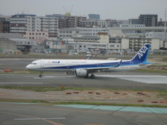 ANA  A321neoの離陸