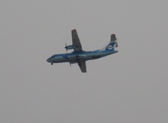 福岡空港へのアプローチを東区付近より眺める⑤