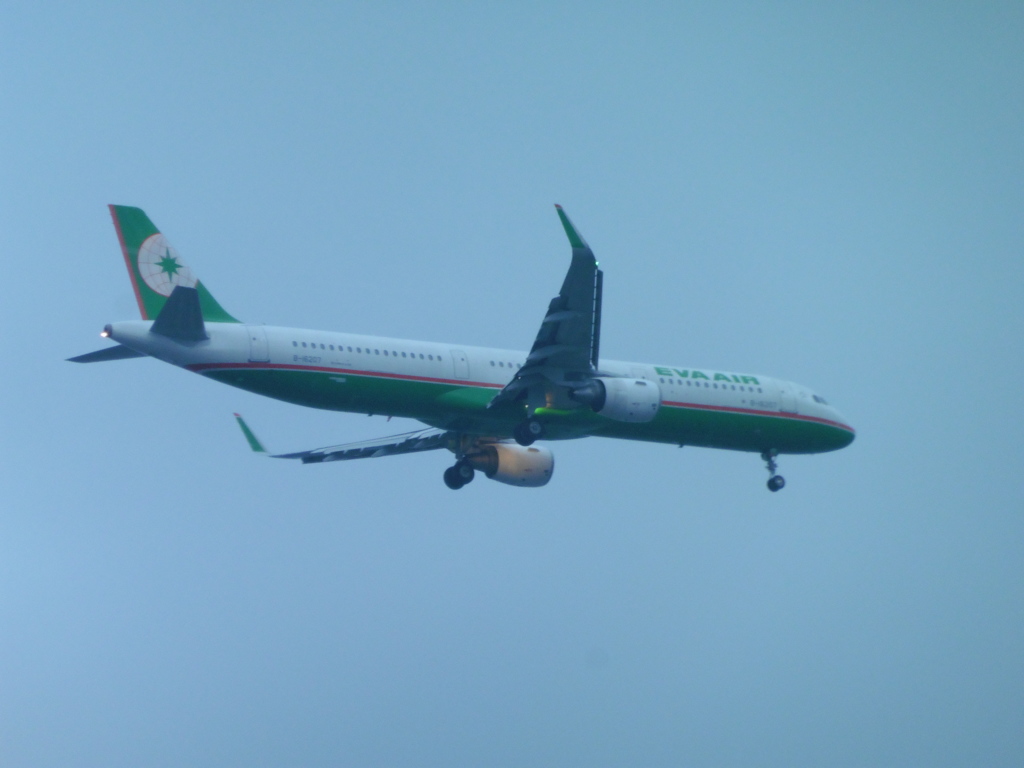 EVA　A321の着陸