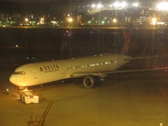 DELTA B767出発②