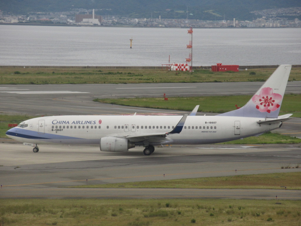 CHINA　AIRLINE　B737出発