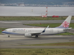 CHINA　AIRLINE　B737出発