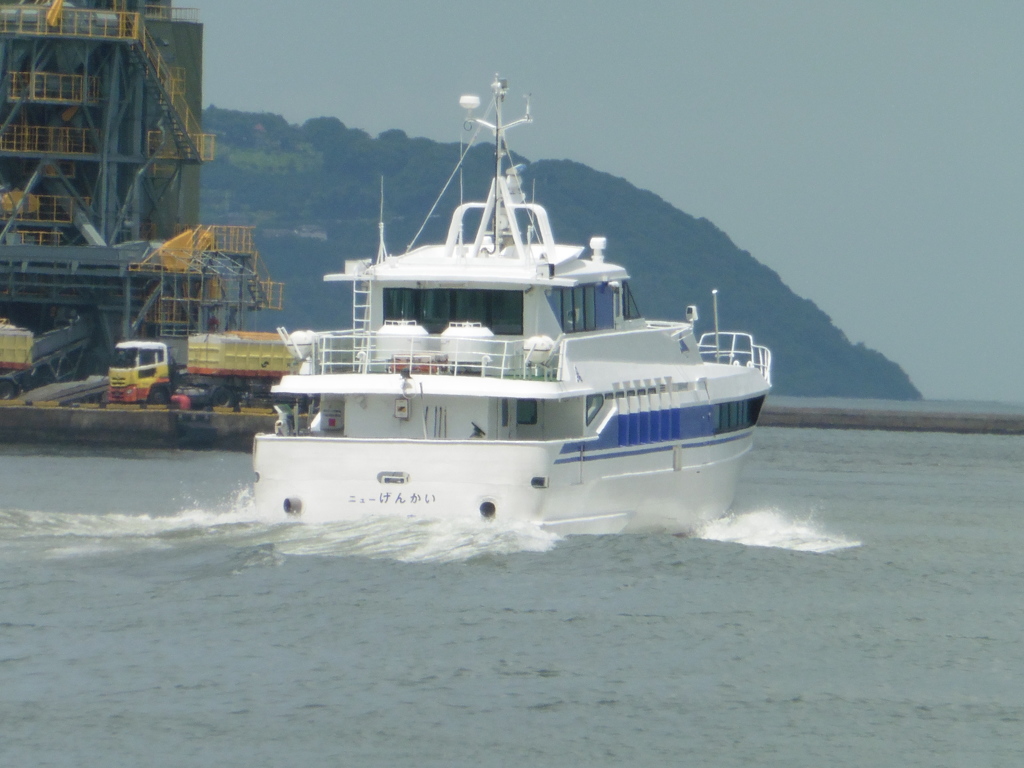 ニューげんかい玄海島へ