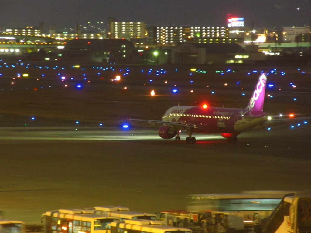 夜の空港⑧