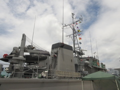 博多港に寄港していた海上自衛隊　掃海艇④