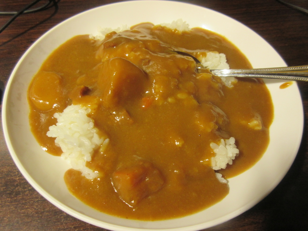 朝カレー