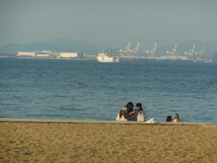 夕暮れの海岸より　⑥