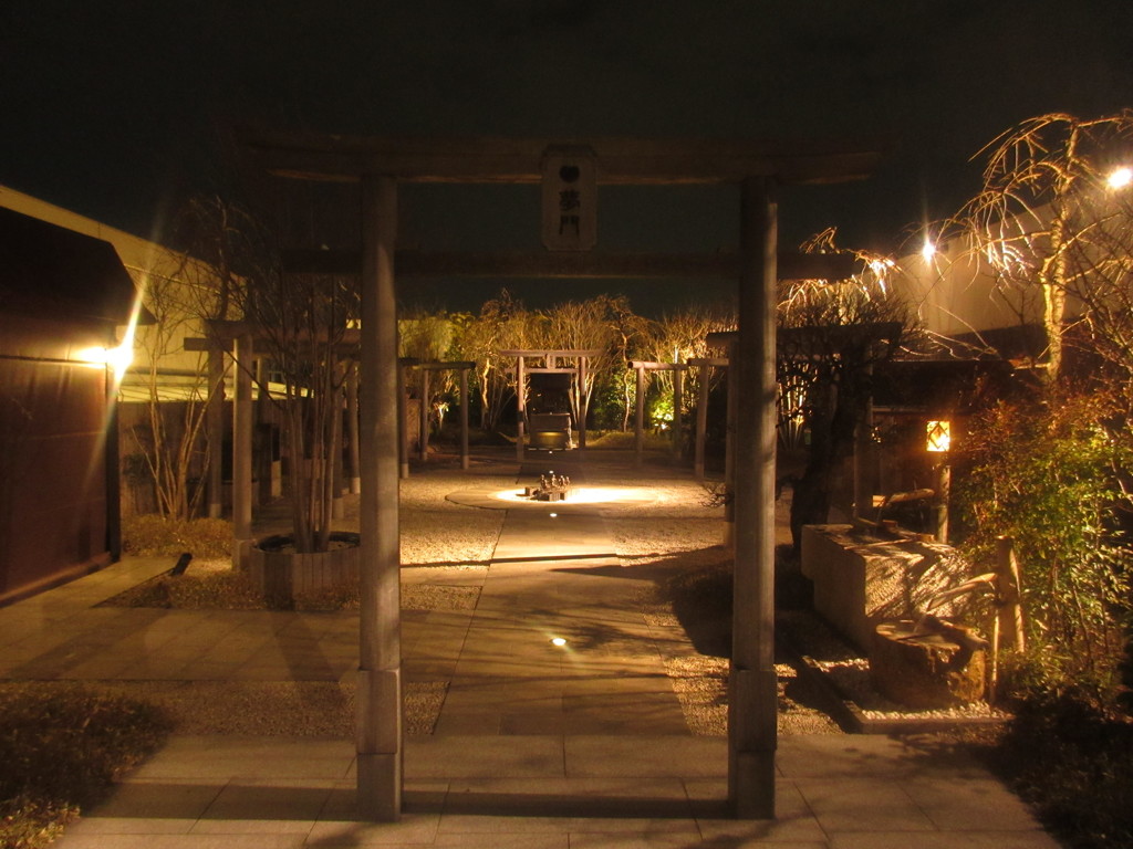 夜の博多シティ展望台⑦