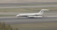 privateのガルフストリーム来る①