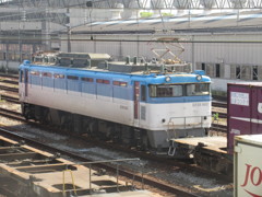 EF81－502貨物到着