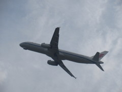 AIR　CHINAの離陸