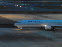 ＫＯＲＥＡＮ　ＡＩＲ　Ｂ７３７出発
