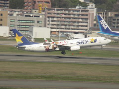 SKYMARK　やまとジェットの離陸