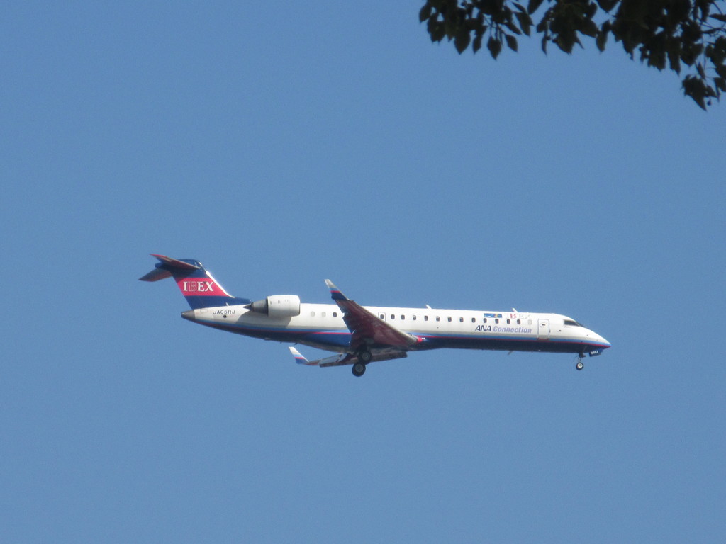 アイベックスエアライン着陸