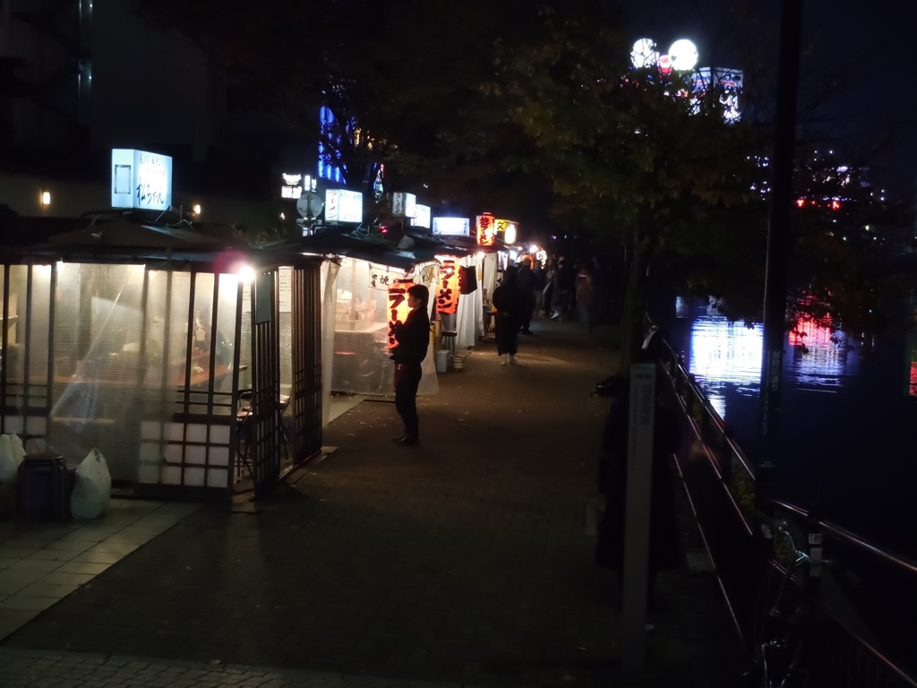 福岡屋台の光景