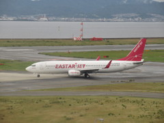 EASTER　JET　B737出発