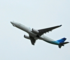 離陸　関空　①