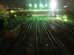 夜の貨物ターミナルにて⑥