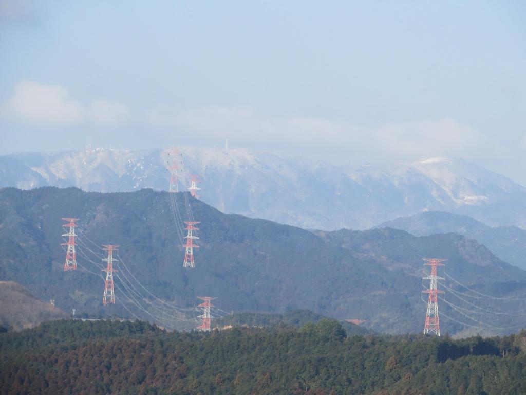 雪の積もる脊振山系①
