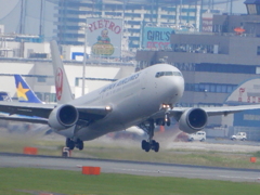 離陸　福岡空港　③