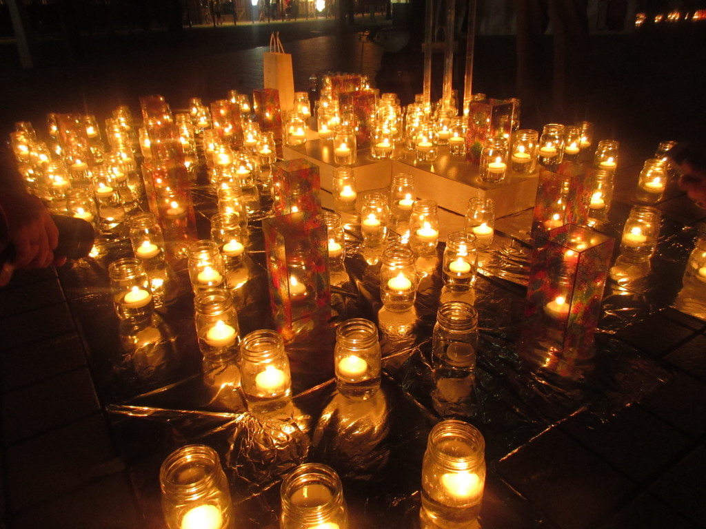 梅田のキャンドルナイト⑧