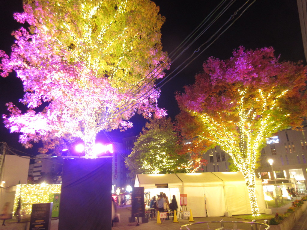 天神のクリスマス　③