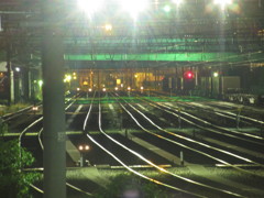 夜の貨物ターミナルにて③