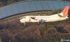 SAAB340B着陸