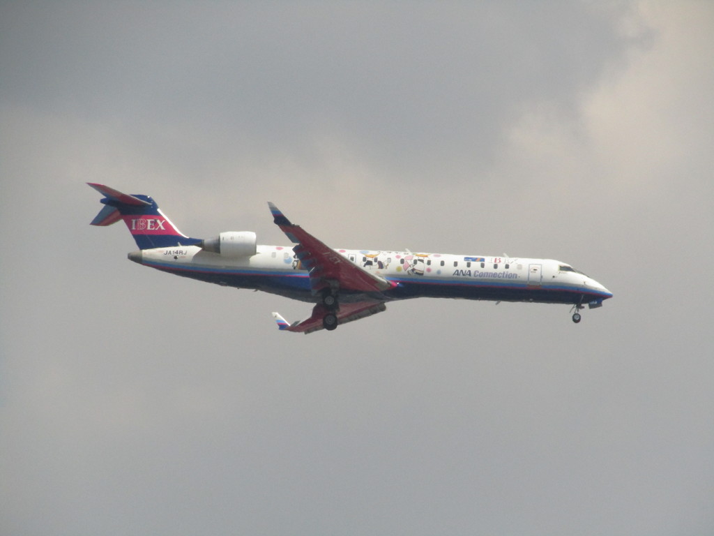 飛行機を眺めて　24