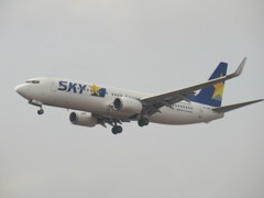 着陸SKYMARK