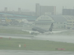 スターフライヤーの離陸