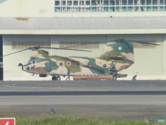 準備中のCH-47J