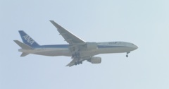 ANA B777-200の着陸