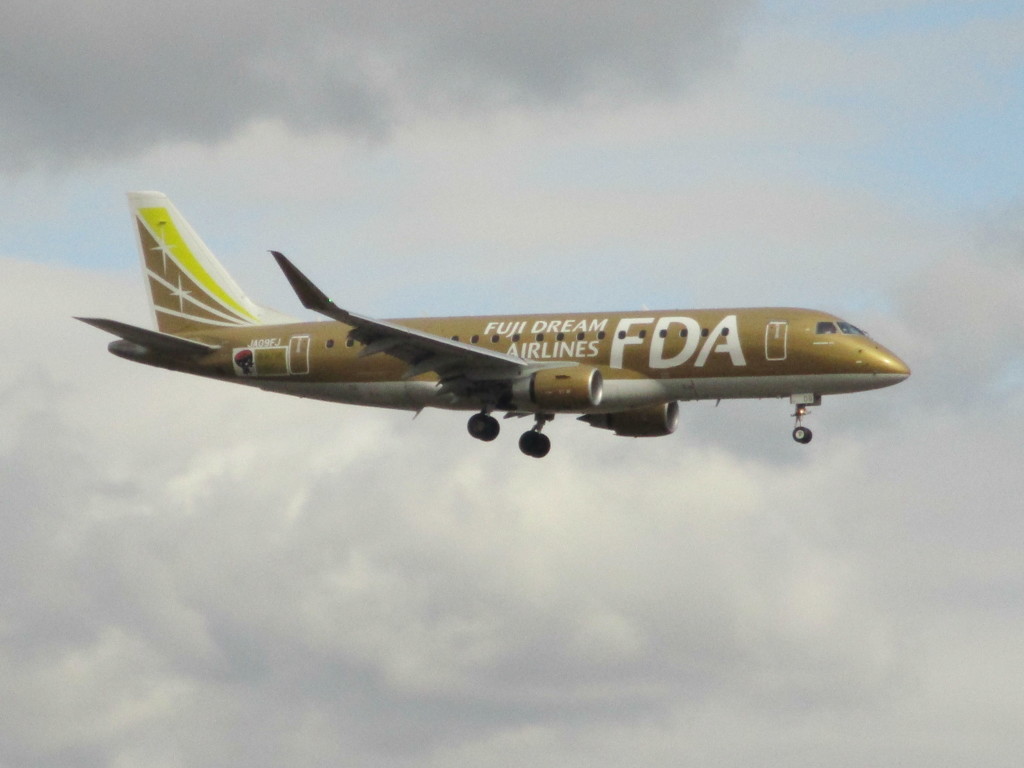 福岡空港ランディング　②