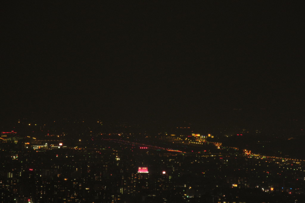 山頂からの夜景②