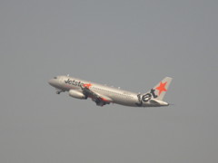 ジェットスターの離陸