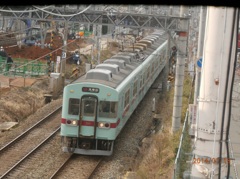 雑餉隈駅付近で撮影した西鉄電車②