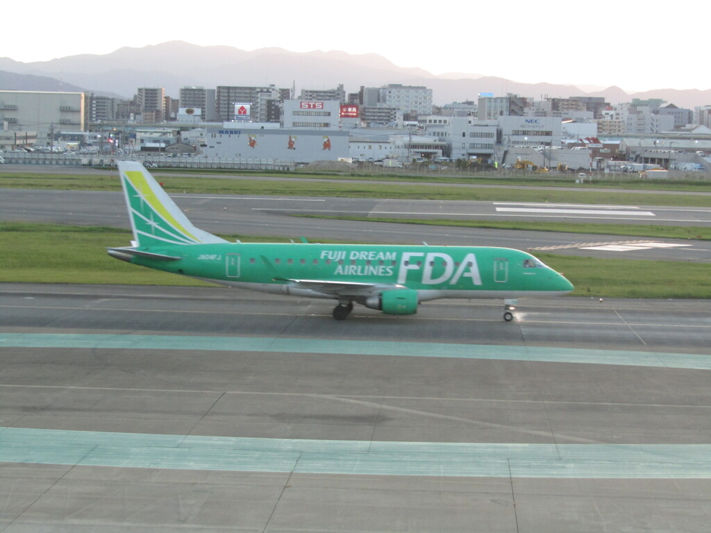 FDA 　グリーンの到着