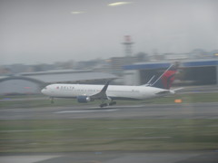 DELTA　B767の着陸