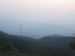 山頂からの朝景色②