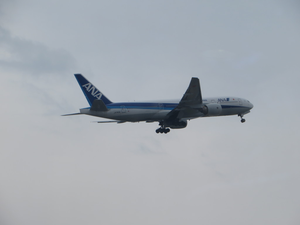 ANA777-200離陸