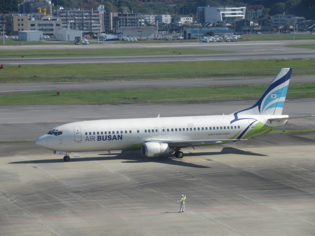 ＡＩＲＢＵＳＡＮ到着