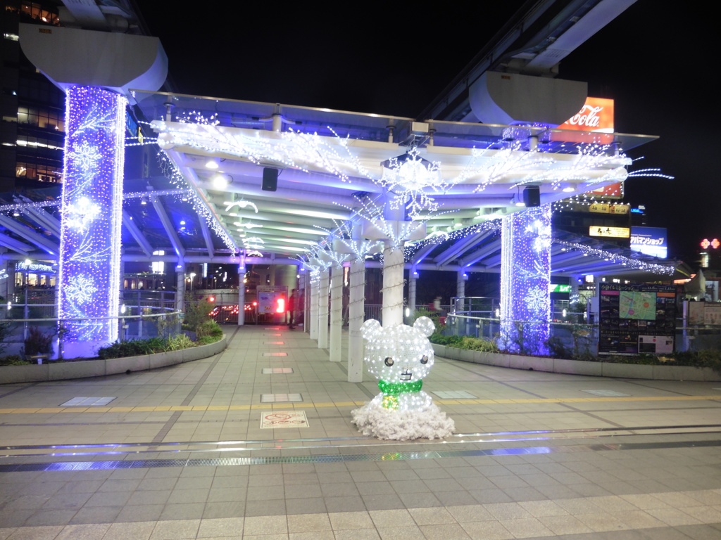 小倉駅前イルミネーション②