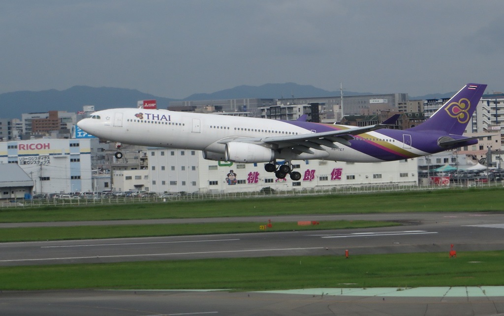 タイエアー到着