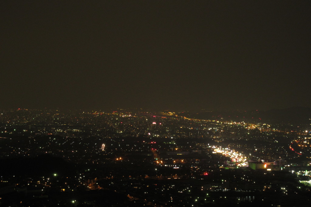 山頂からの夜景①