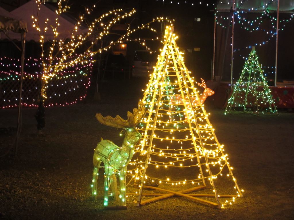 二日市でのクリスマスイルミネーション　④