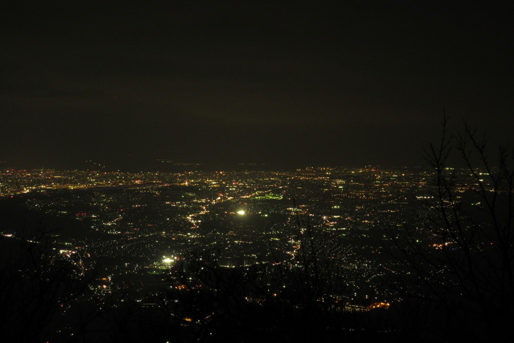 山頂からの夜景②