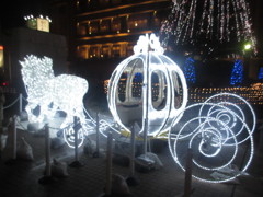 下関駅前のイルミネーション①