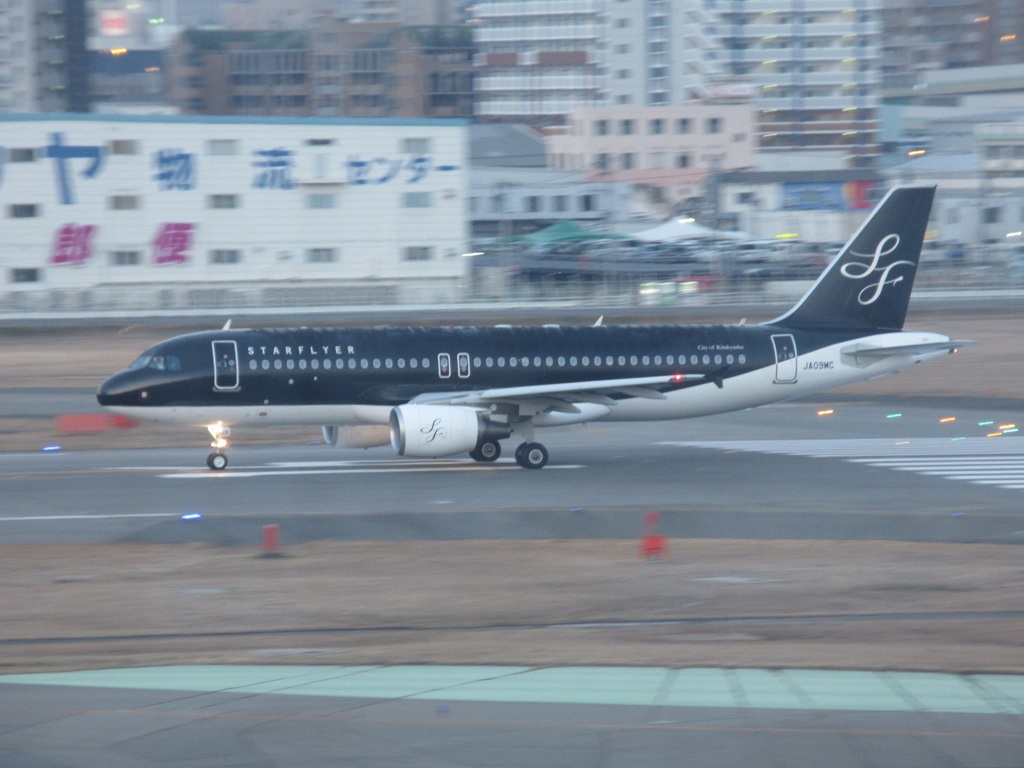 スターフライヤー流し撮り