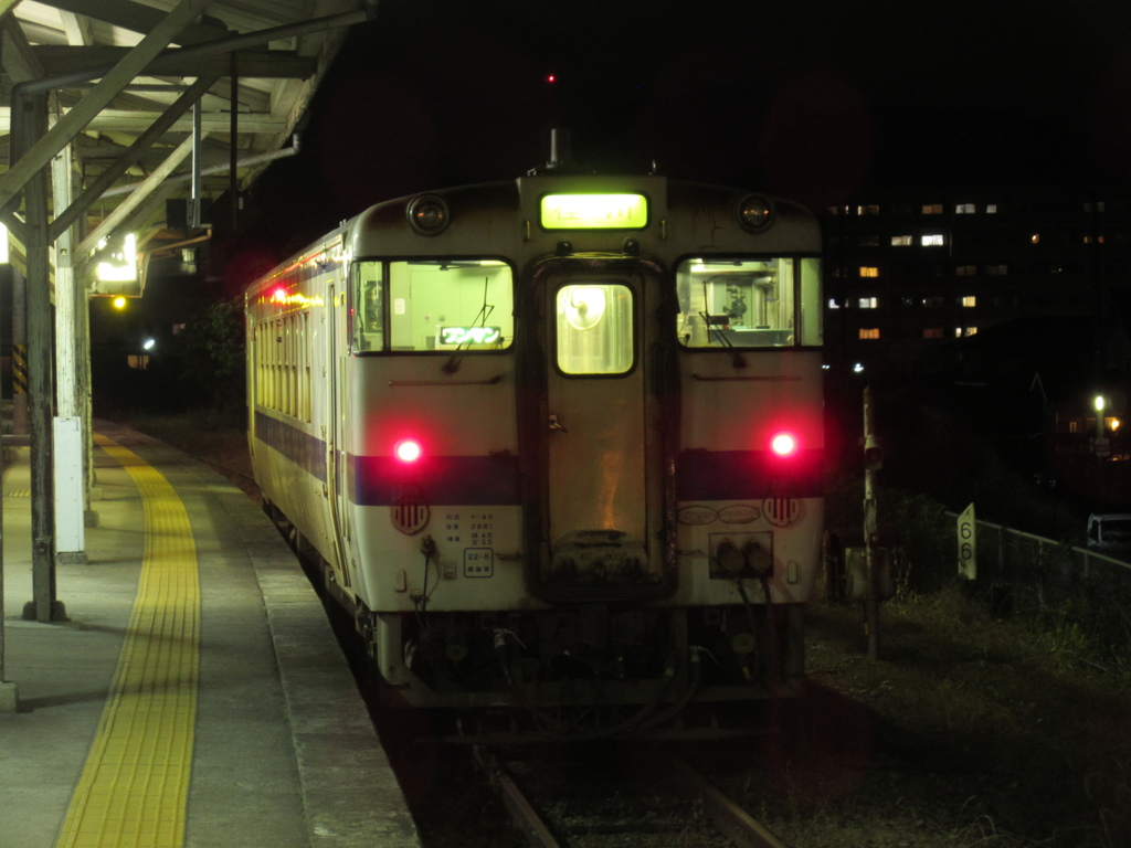 キハ40　原田線　原田駅にて